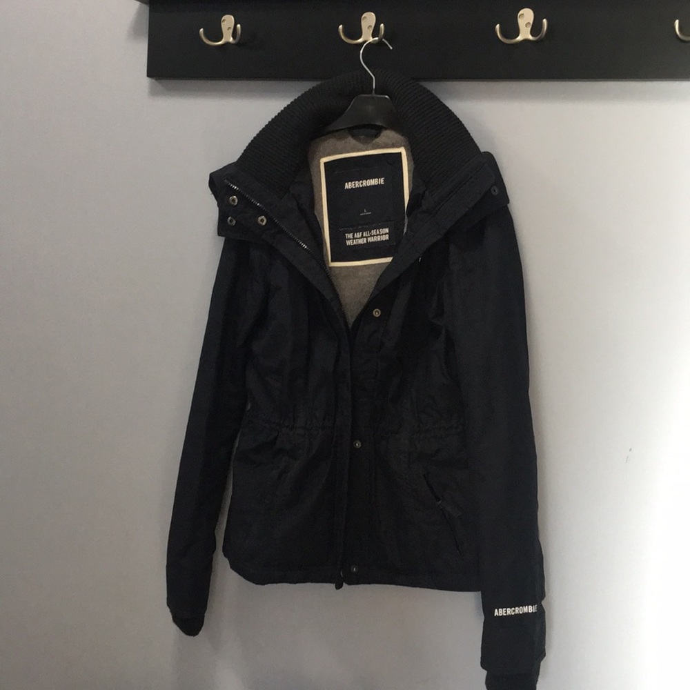 Navy winter ski jacket